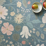 Rifle Paper Co. X Loloi/ Cotswolds Strawberry Fields Teal Rug 3 - RUGS - patterned Loloi