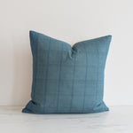 Cerulean Silk Bhujodi Pillow Cover - Rug & Weave