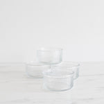 Clear Glass Ramekin Set 0-b-All New Inter Continental Mercantile