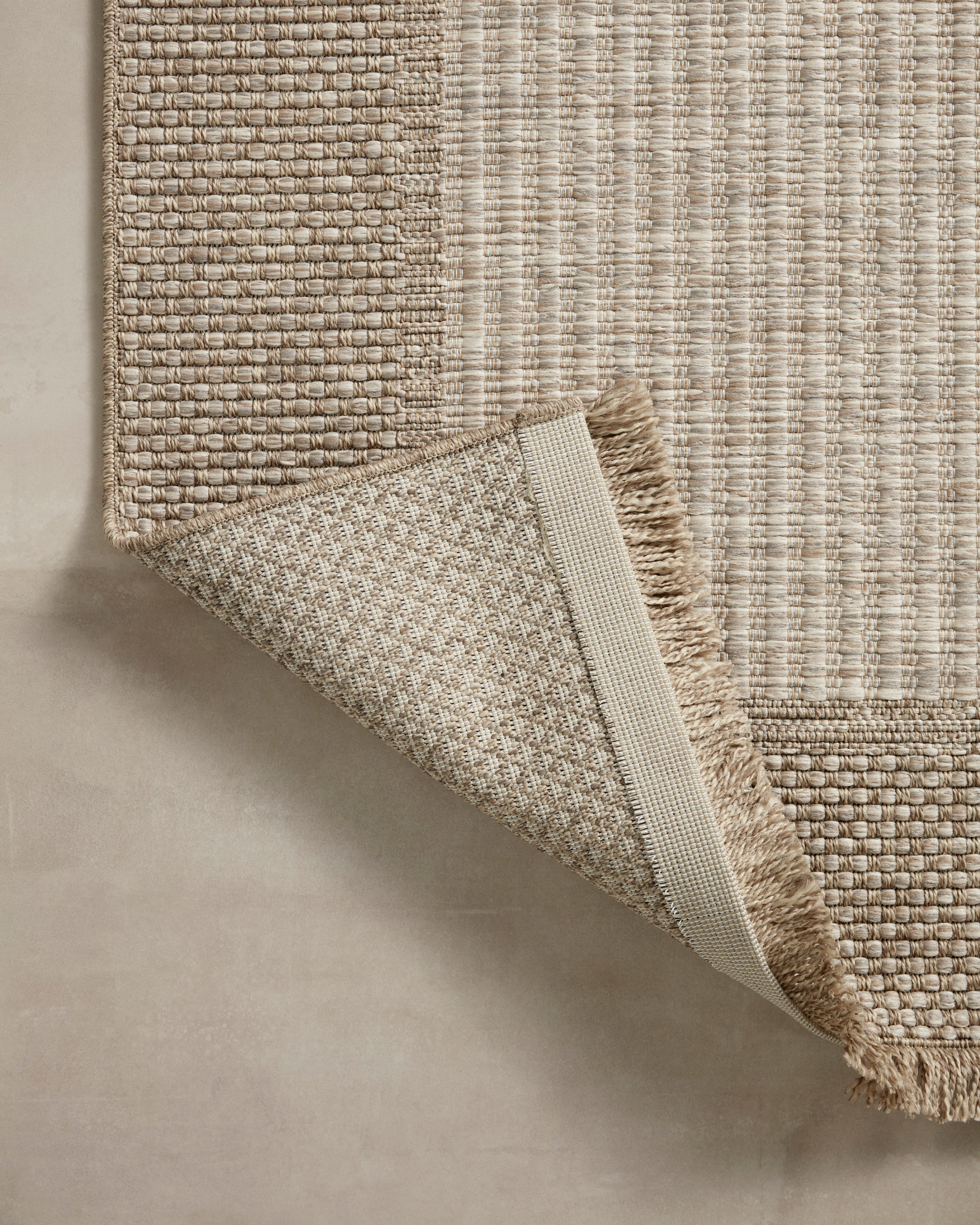 Loloi Dawn Natural Border Outdoor Rug 5-Rugs - indoor/outdoor Loloi