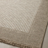 Loloi Dawn Natural Border Outdoor Rug 5-Rugs - indoor/outdoor Loloi