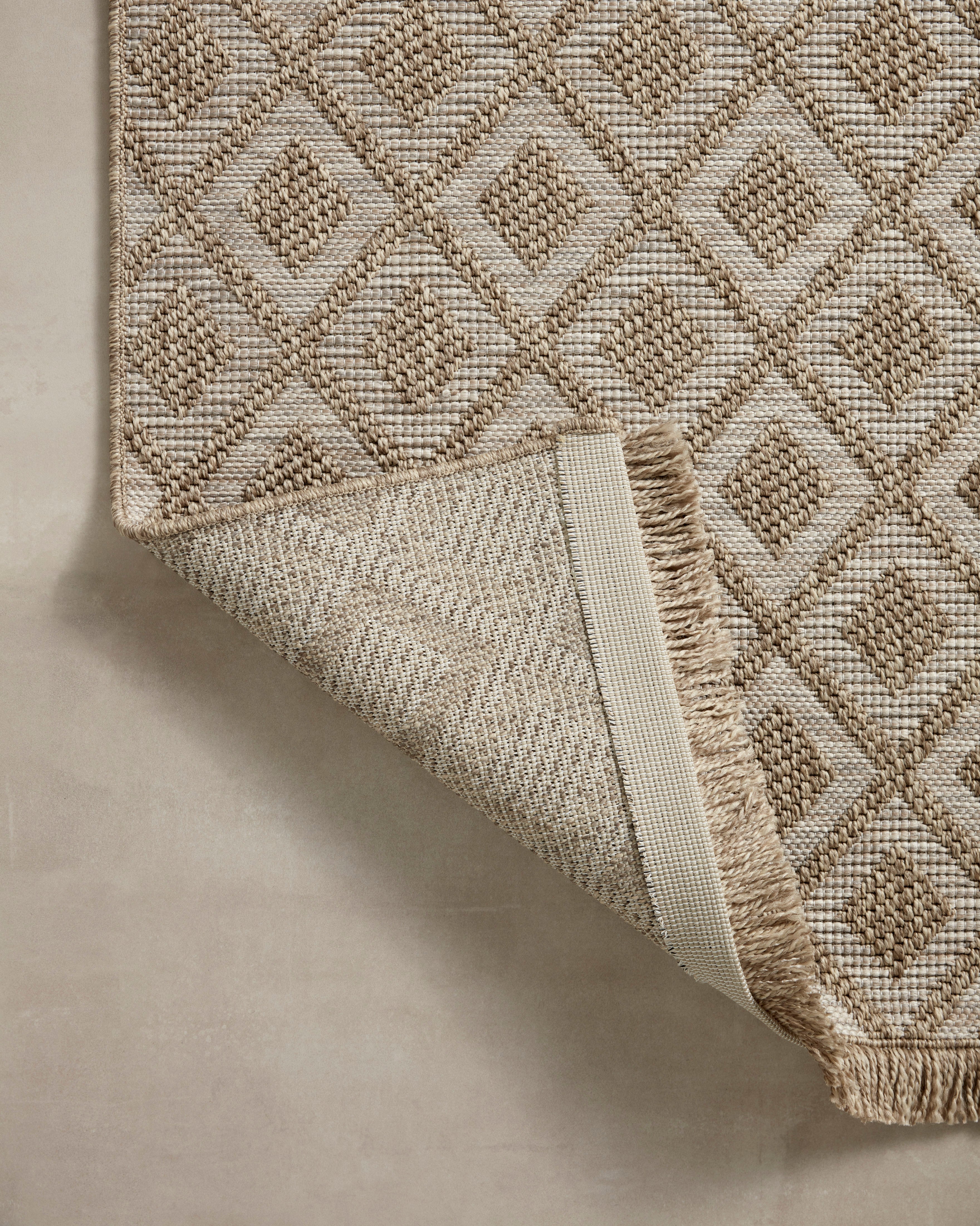 Loloi Dawn Natural Diamonds Outdoor Rug 5-Rugs - indoor/outdoor Loloi