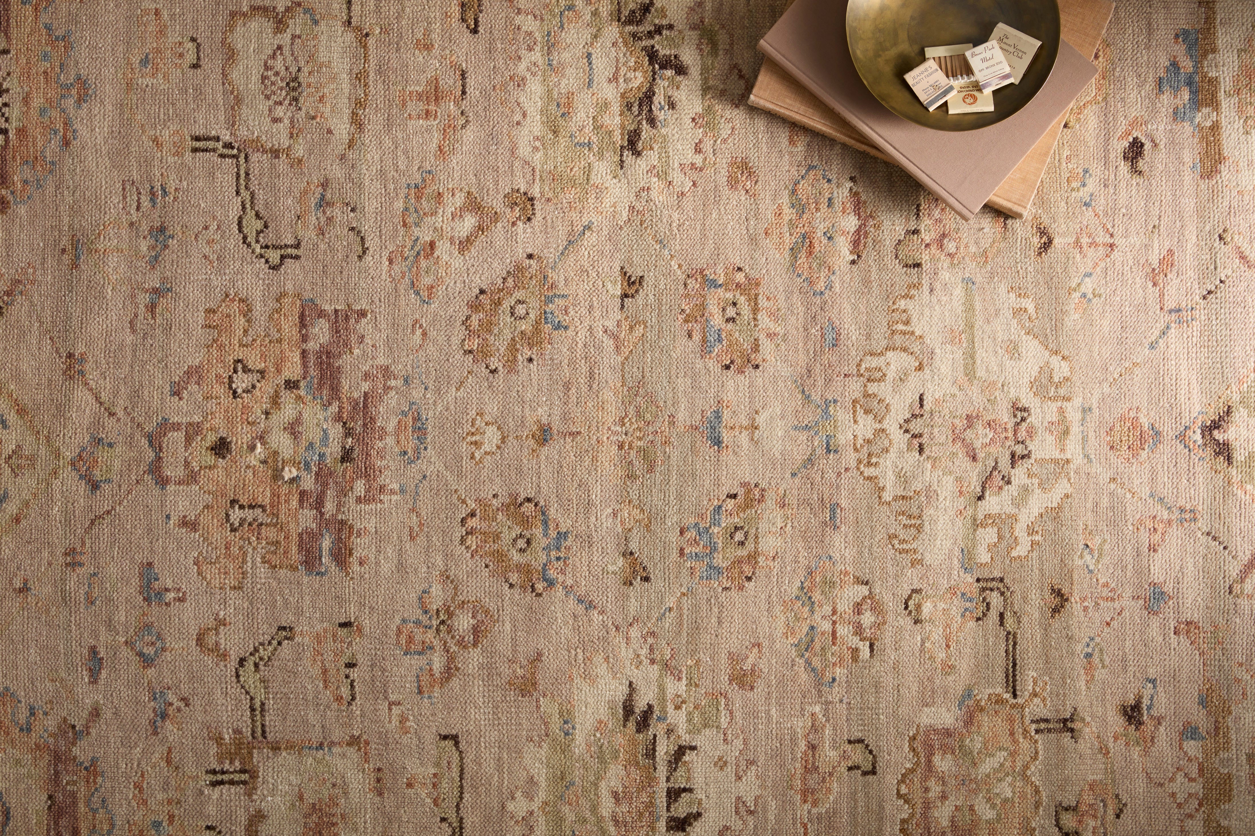 Loloi Dominic Blush / Taupe Rug 3-natural fibre rugs Loloi