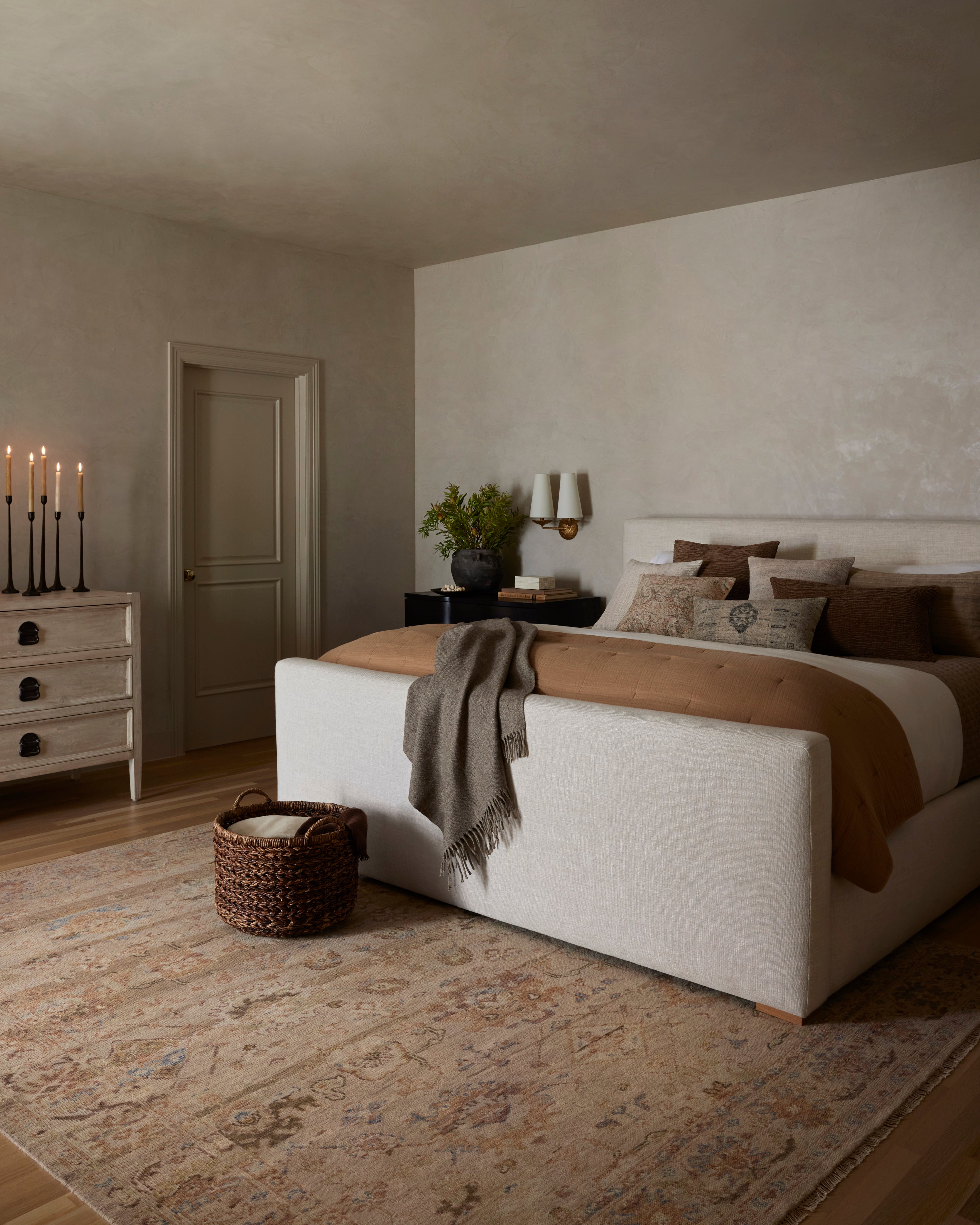 Loloi Dominic Blush / Taupe Rug 3-natural fibre rugs Loloi