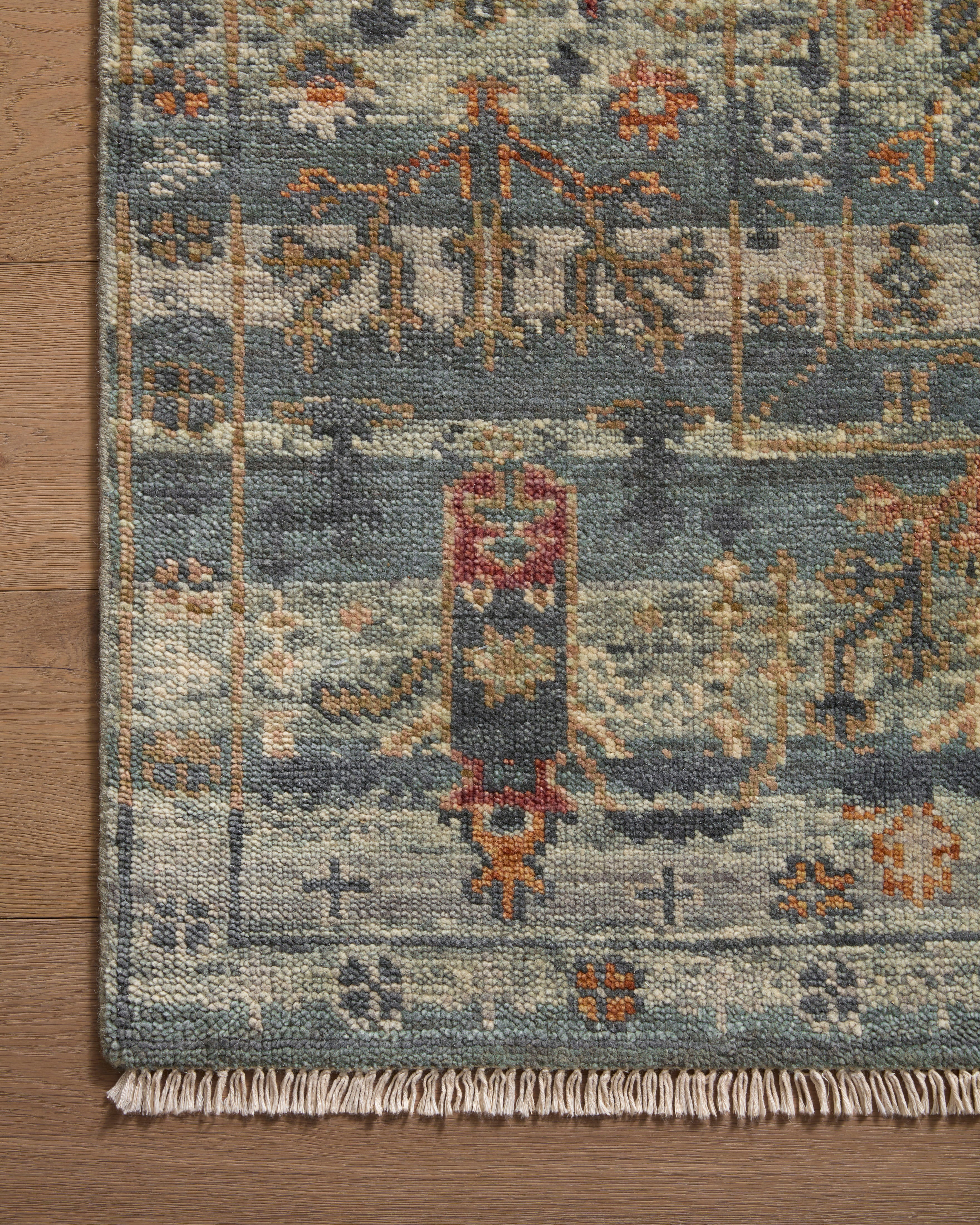 Loloi Dominic Slate / Multi Rug 3-natural fibre rugs Loloi
