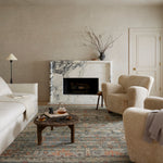Loloi Dominic Slate / Multi Rug 3-natural fibre rugs Loloi