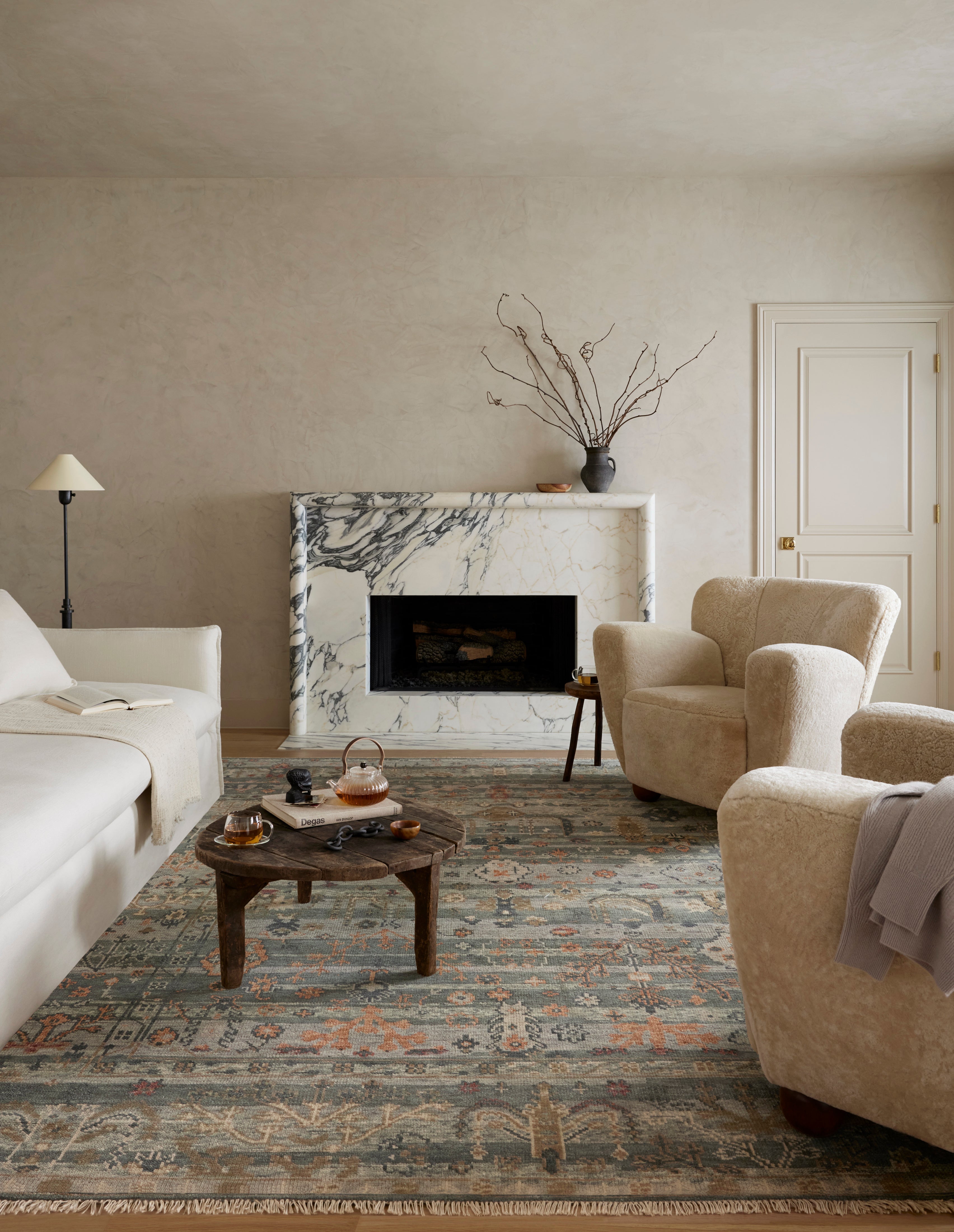 Loloi Dominic Slate / Multi Rug 3-natural fibre rugs Loloi