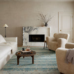 Loloi Dominic Sky / Natural Rug 3-natural fibre rugs Loloi