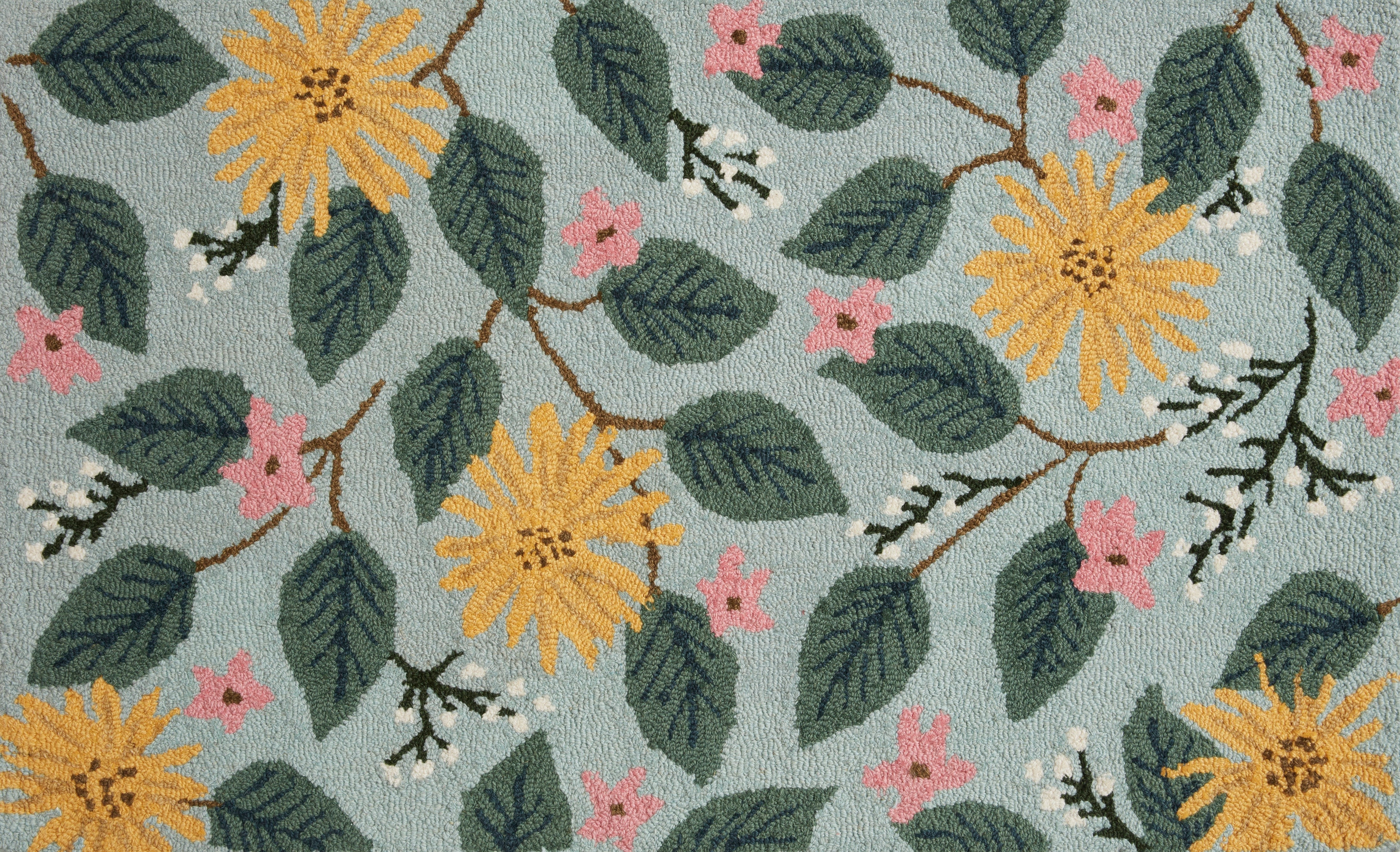 Rifle Paper Co. x Loloi Minnie Dandelion Rug 3 - RUGS - patterned Loloi