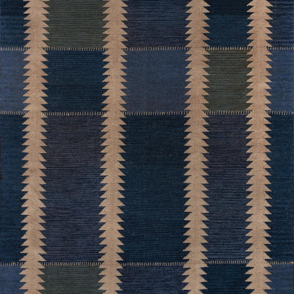 Duar Atar Indigo RUGS - patterned Momeni