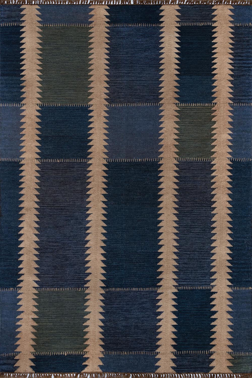Duar Atar Indigo RUGS - patterned Momeni