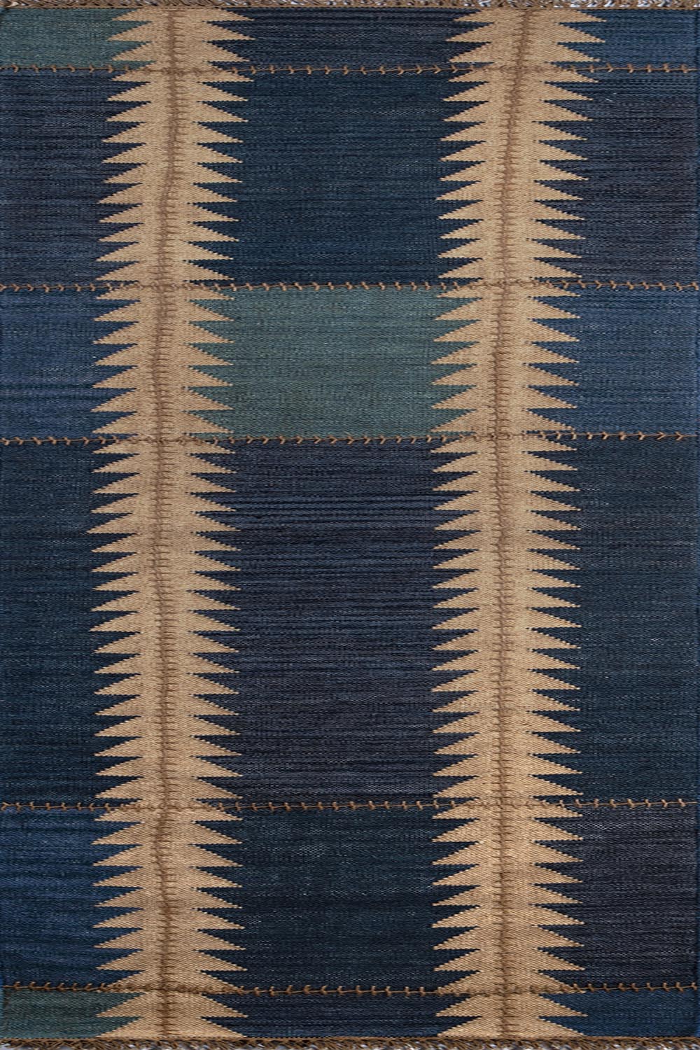 Duar Atar Indigo RUGS - patterned Momeni