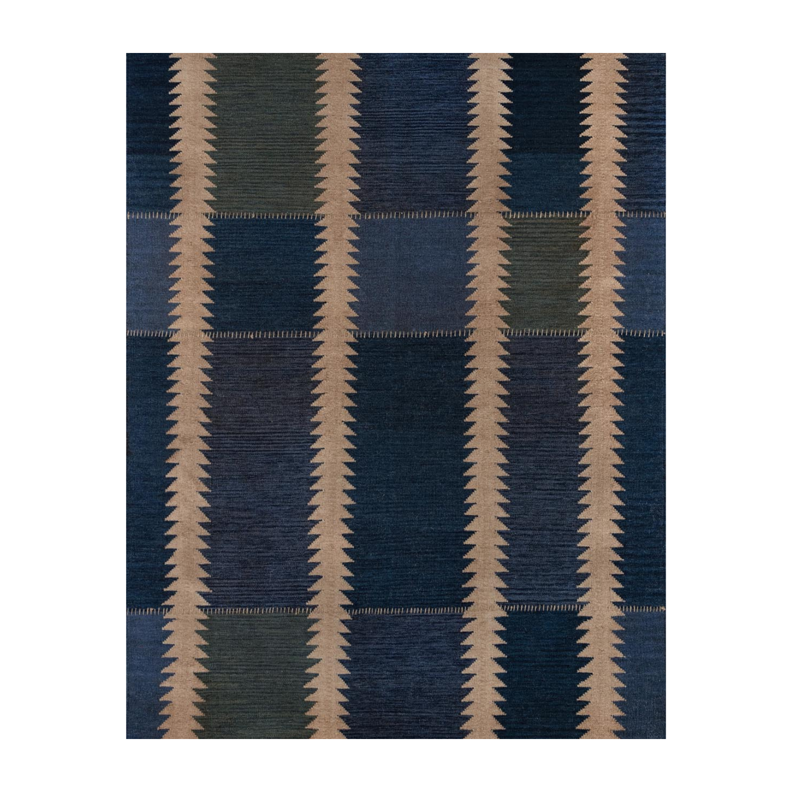 Duar Atar Indigo RUGS - patterned Momeni