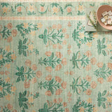 Rifle Paper Co. X Loloi/ Eden Mughal Rose Moss Rug 0-RUGS-patterned Loloi