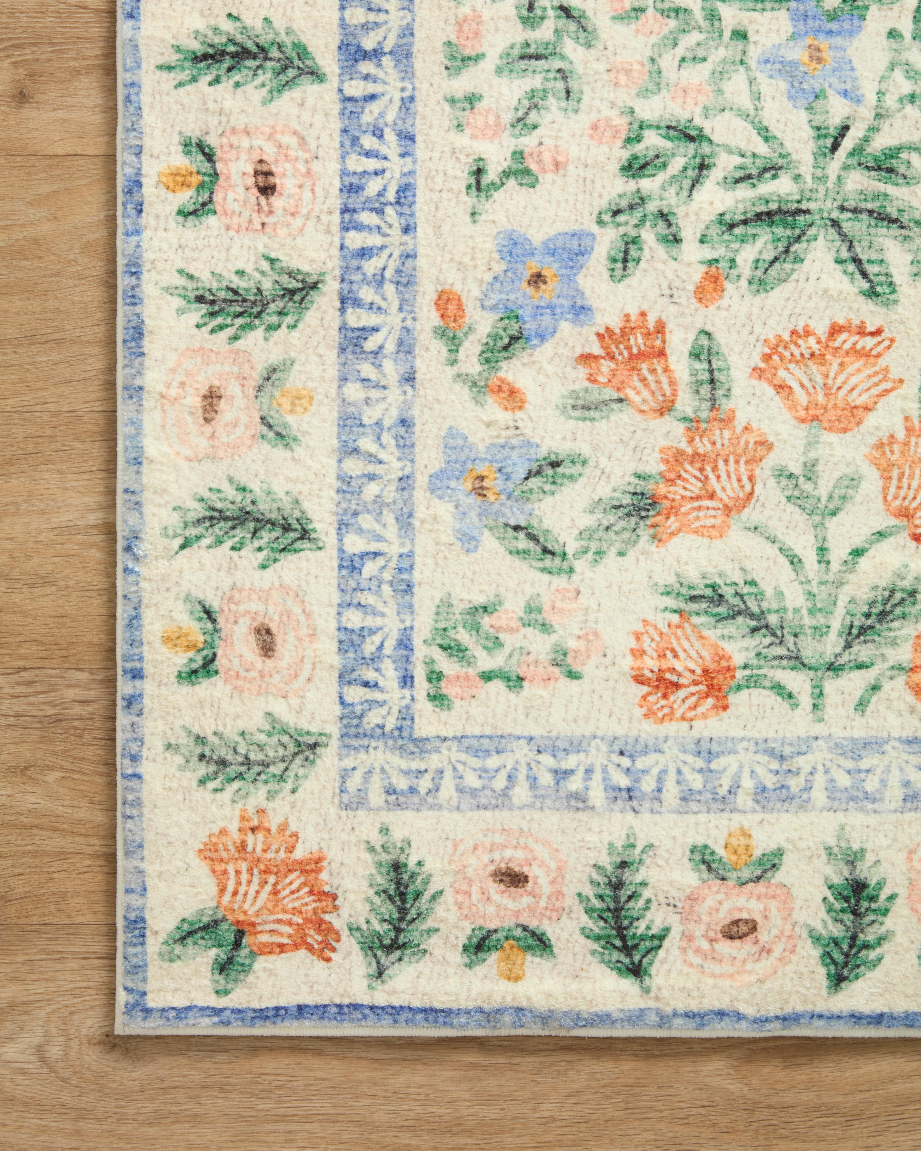 Rifle Paper Co. x Loloi Eden Mughal Garden Cream Rug - Rug & Weave
