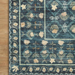 Rifle Paper Co. X Loloi/ Eden Lattice Indigo Rug 0-RUGS-patterned Loloi
