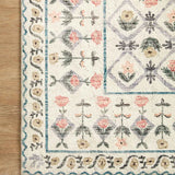 Rifle Paper Co. X Loloi Eden Lattice Ivory Rug 0-RUGS-patterned Loloi