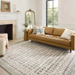 Rifle Paper Co. X Loloi Eden Lattice Ivory Rug 0-RUGS-patterned Loloi