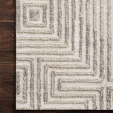 Loloi Ehren Grey / Silver Rug RUGS - wool Loloi