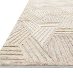 Loloi Ehren Oatmeal / Ivory Rug RUGS - wool Loloi