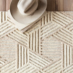 Loloi Ehren Oatmeal / Ivory Rug RUGS - wool Loloi
