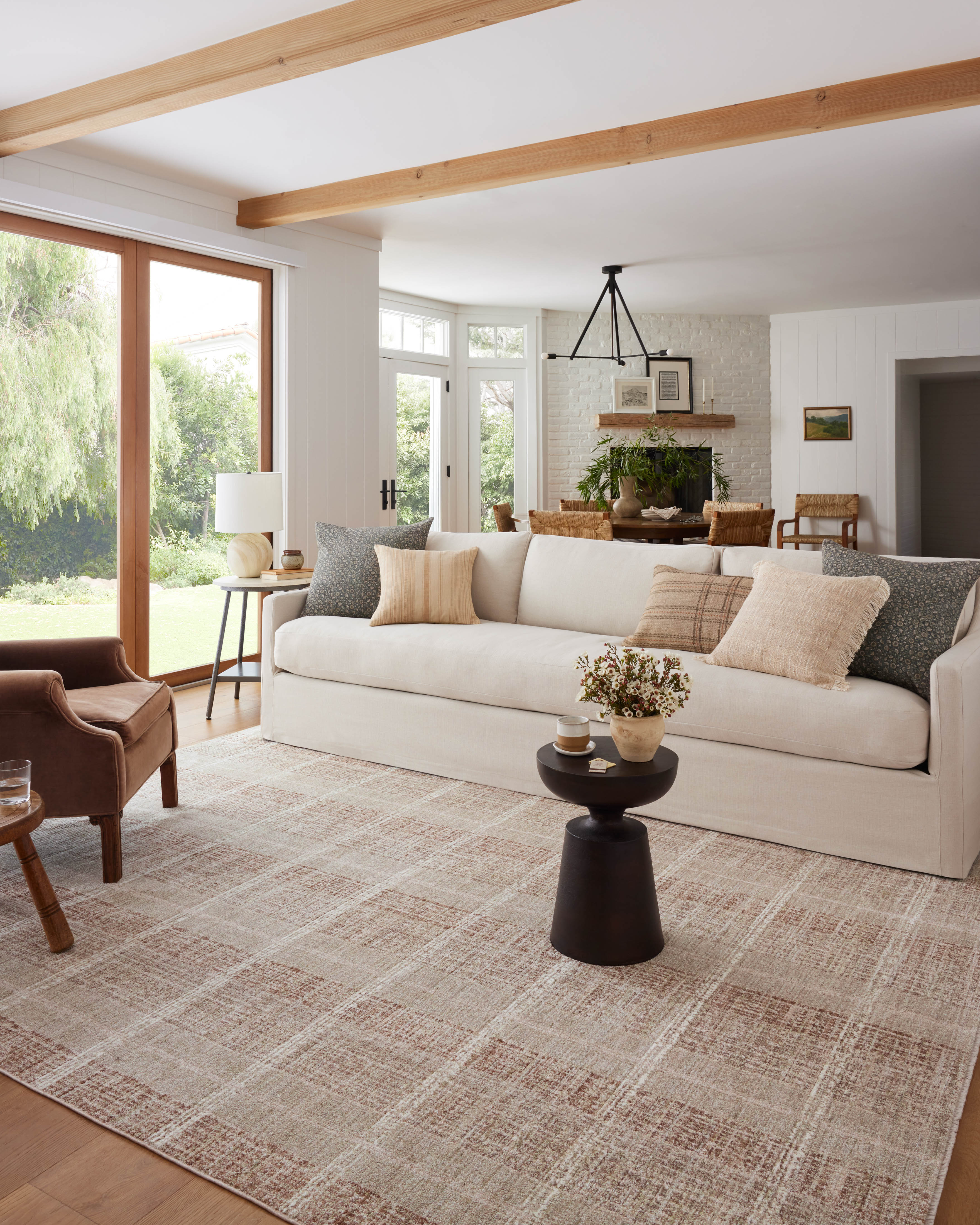 Angela Rose x Loloi Ember Clay / Sand Rug 0-RUGS-patterned Loloi