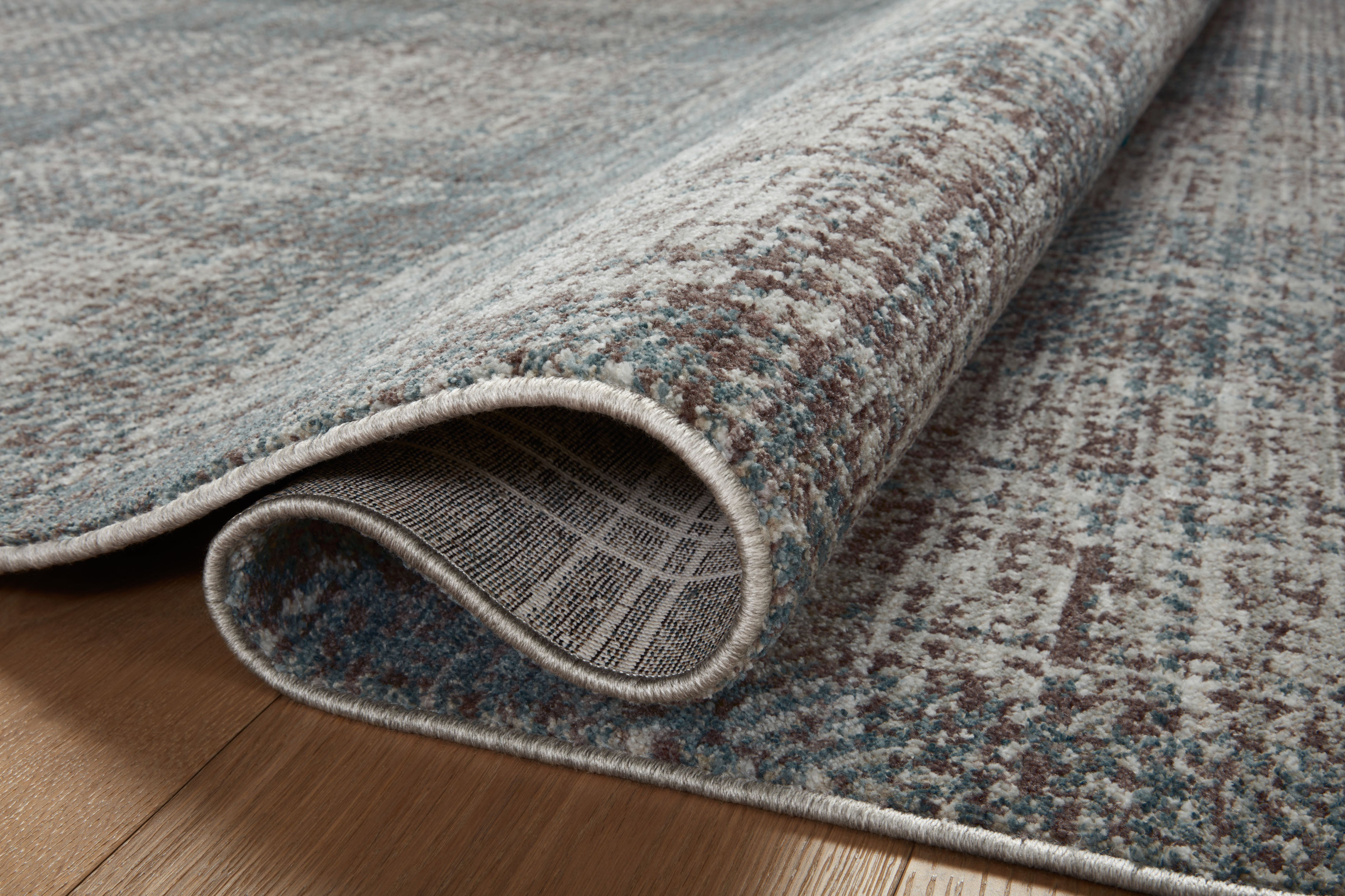 Angela Rose x Loloi Ember Denim / Charcoal Rug 0-RUGS-patterned Loloi