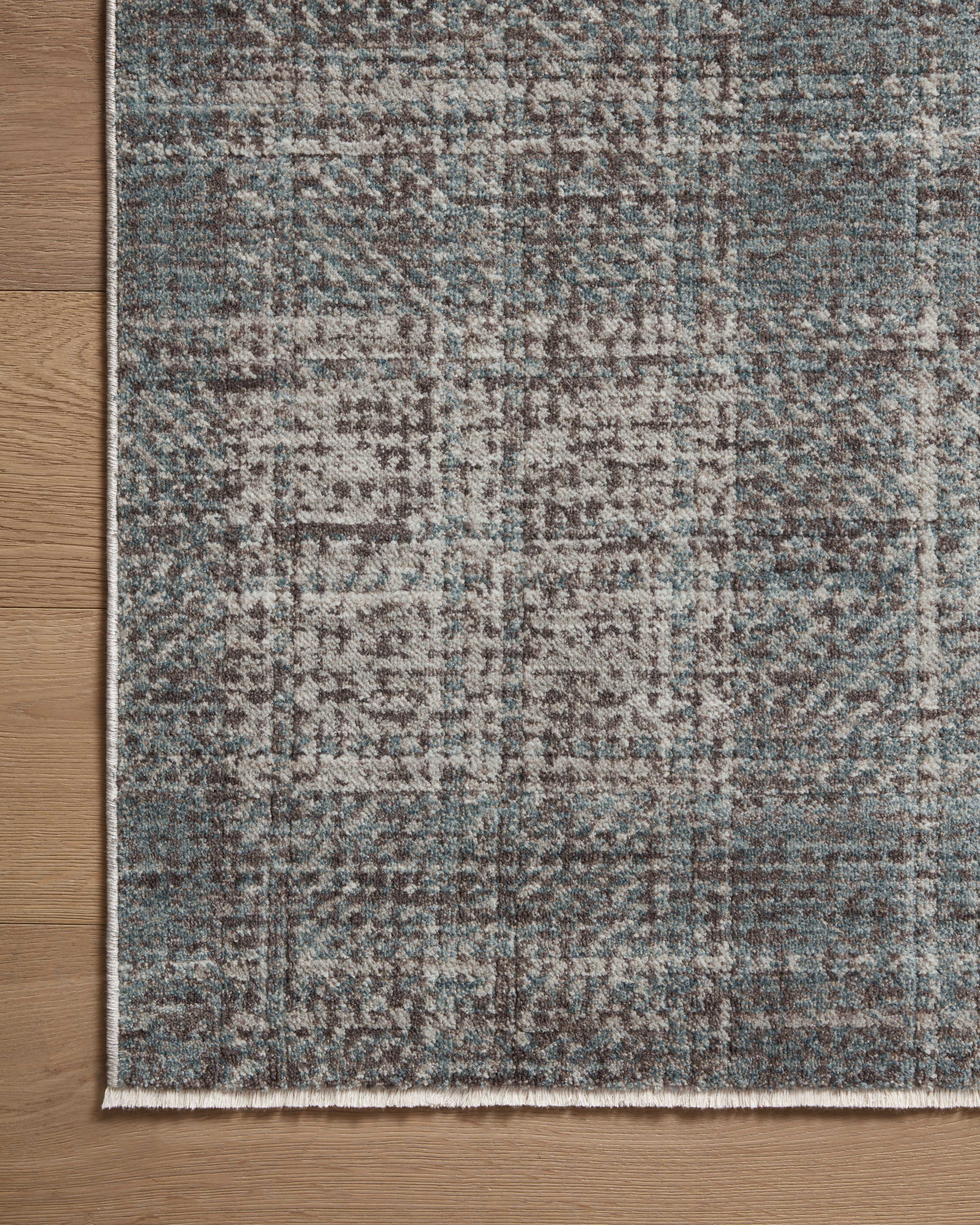 Angela Rose x Loloi Ember Denim / Charcoal Rug 0-RUGS-patterned Loloi