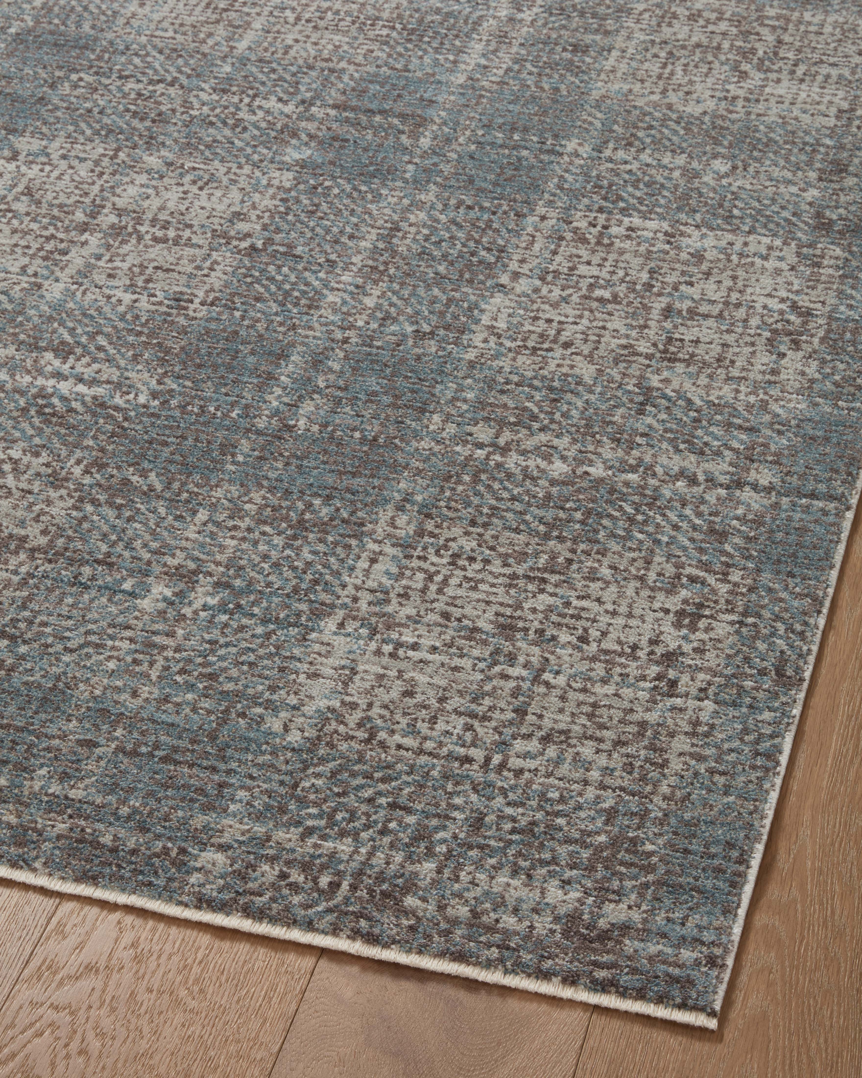 Angela Rose x Loloi Ember Denim / Charcoal Rug 0-RUGS-patterned Loloi