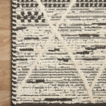 Loloi Fabian Charcoal / Ivory Diamond Rug 2-RUGS - patterned Loloi