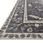 Rifle Paper Co. x Loloi Fiore Charcoal / White Rug 1-RUGS-patterned Loloi