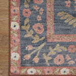 Rifle Paper Co. X Loloi/ Fiore Navy/ Rust Rug 3 - RUGS - patterned Loloi