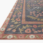 Rifle Paper Co. X Loloi/ Fiore Navy/ Rust Rug 3 - RUGS - patterned Loloi