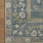 Rifle Paper Co. X Loloi/ Fiore Slate/ Sage Rug 3 - RUGS - patterned Loloi