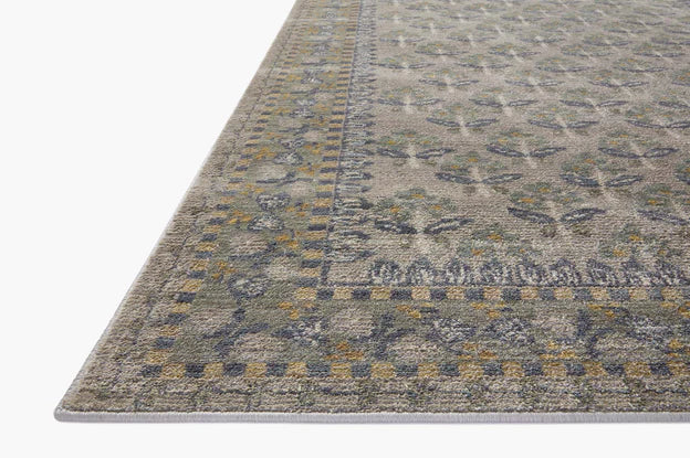 Rifle Paper Co. X Loloi/ Fiore Forte Grey Rug 0-RUGS-patterned Loloi