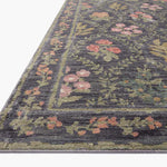 Rifle Paper Co. X Loloi/ Fiore Hawthorne Charcoal Rug 3 - RUGS - patterned Loloi