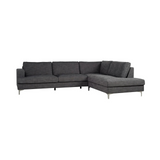 Ferris Sectional - Charcoal - Rug & Weave