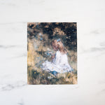 Flower Girl Art Print - Rug & Weave