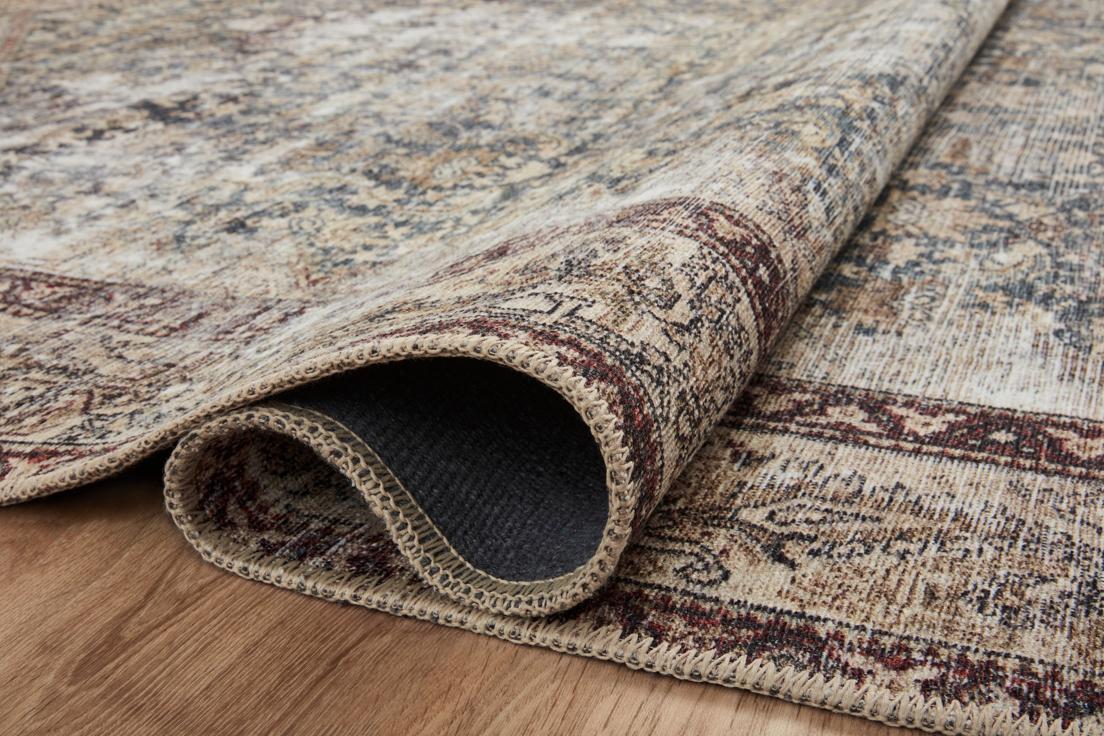 Amber Lewis x Loloi Georgie Teal / Antique Rug - Rug & Weave