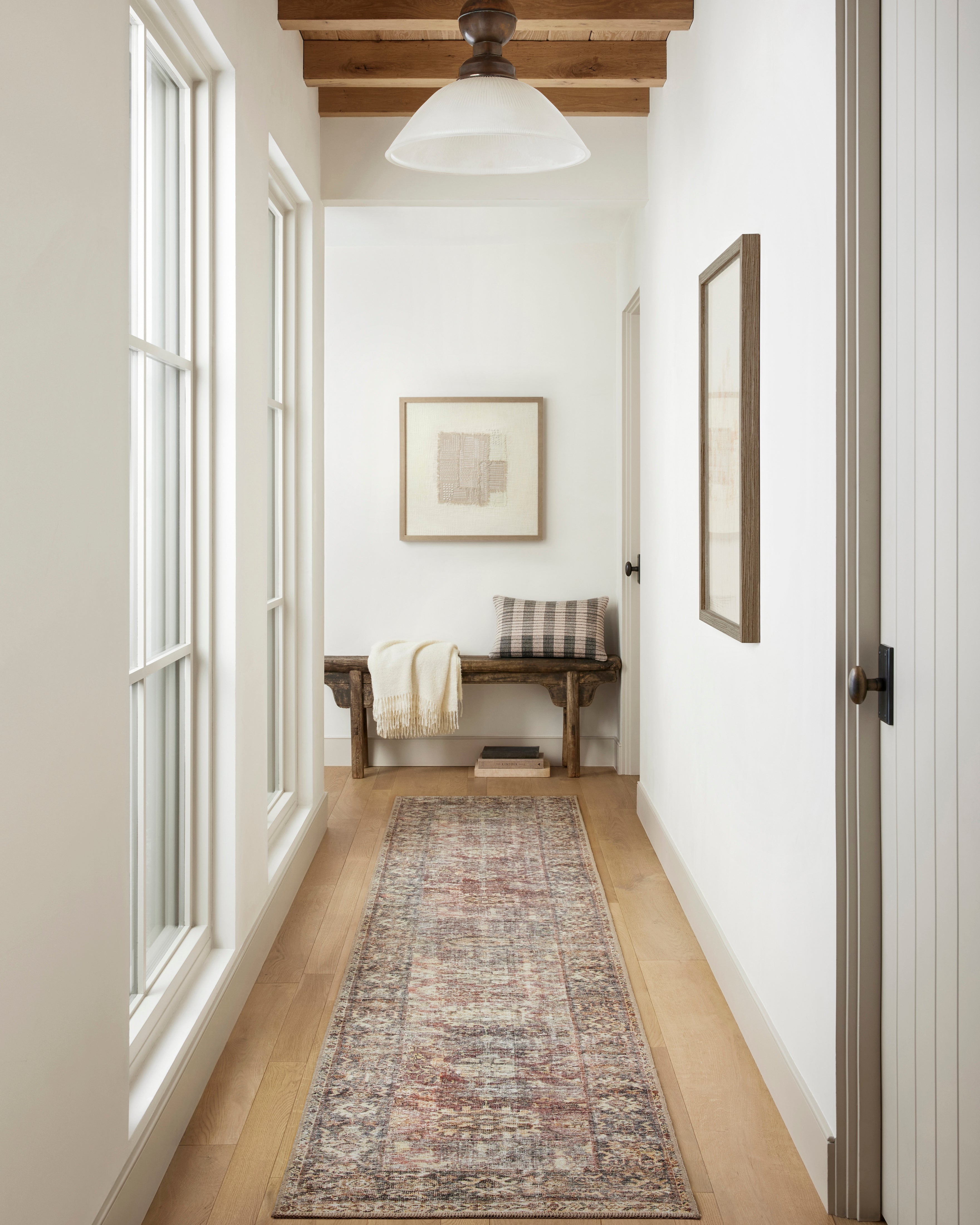 Amber Lewis x Loloi Georgie Bordeaux / Antique Rug 0-patterned rugs Loloi