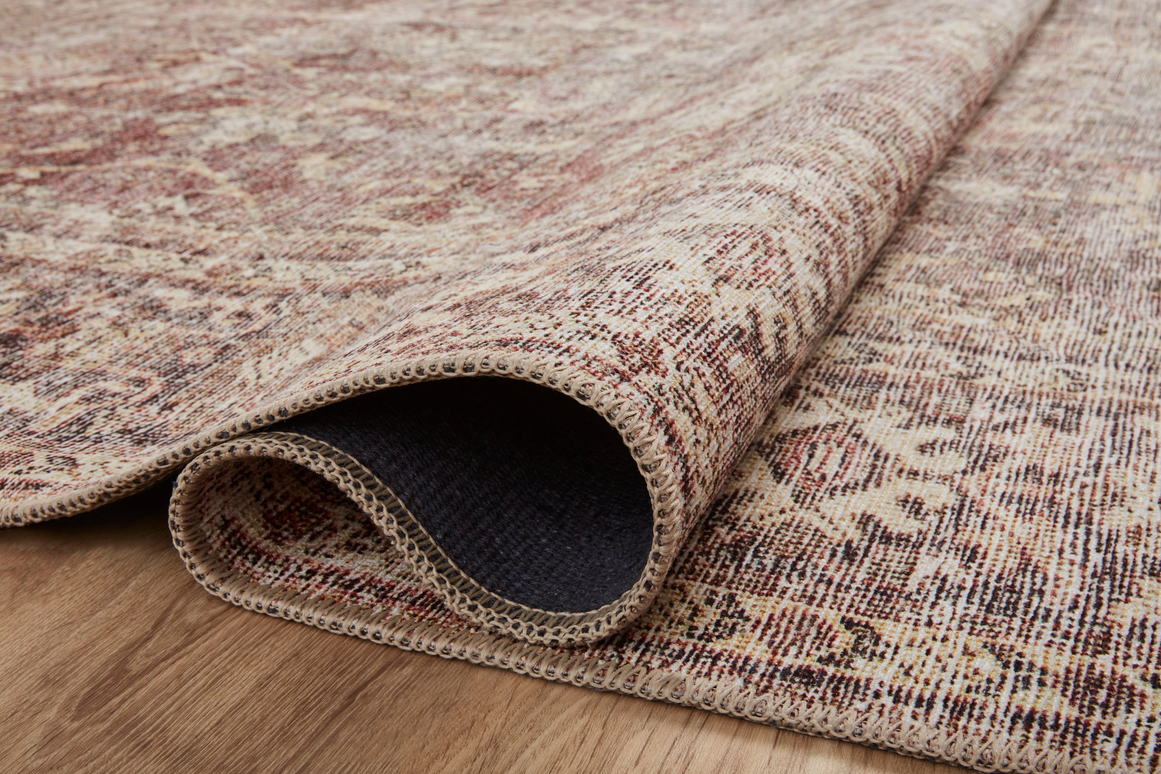 Amber Lewis x Loloi Georgie Bordeaux / Antique Rug 0-patterned rugs Loloi