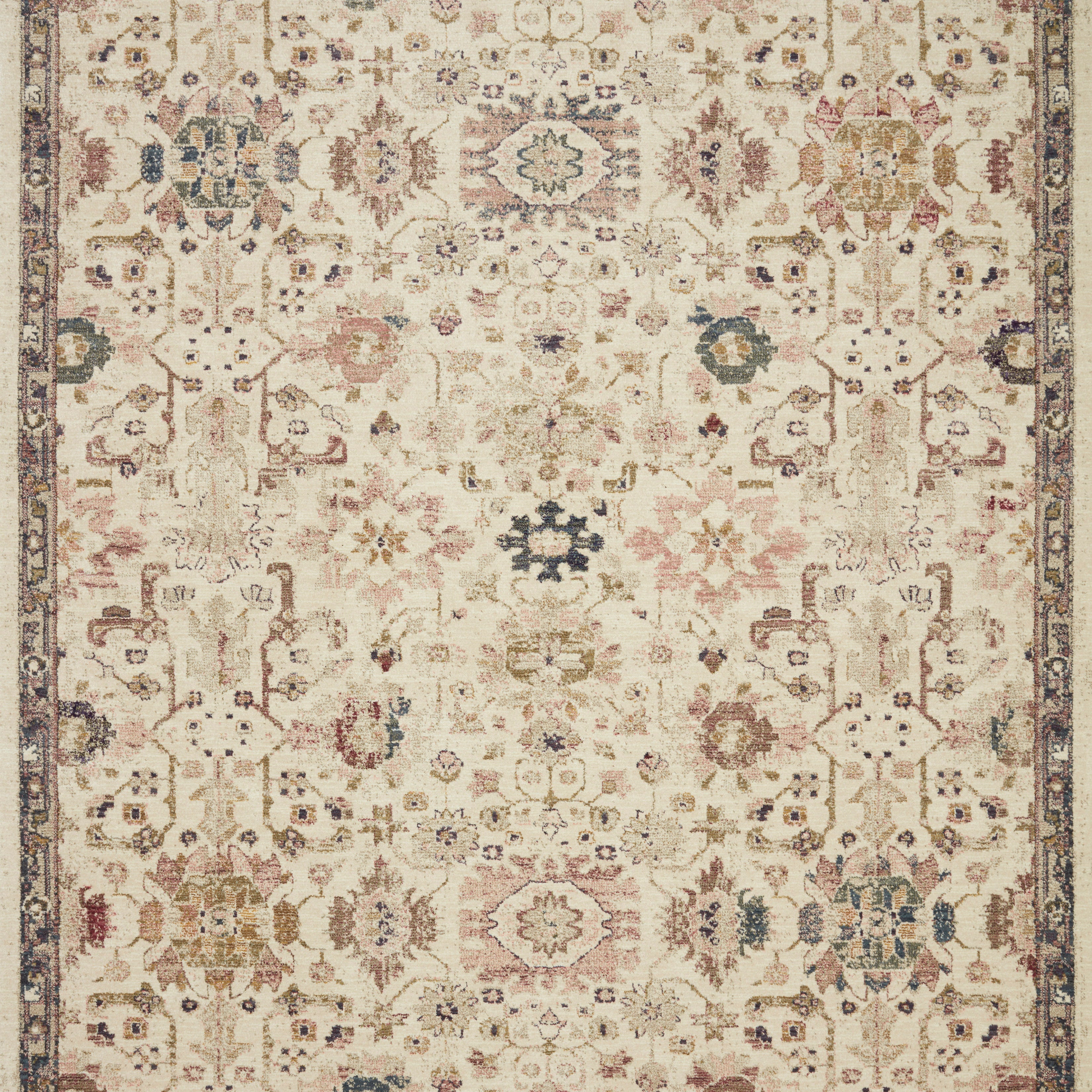 Loloi Giada Ivory / Multi Rug - Rug & Weave