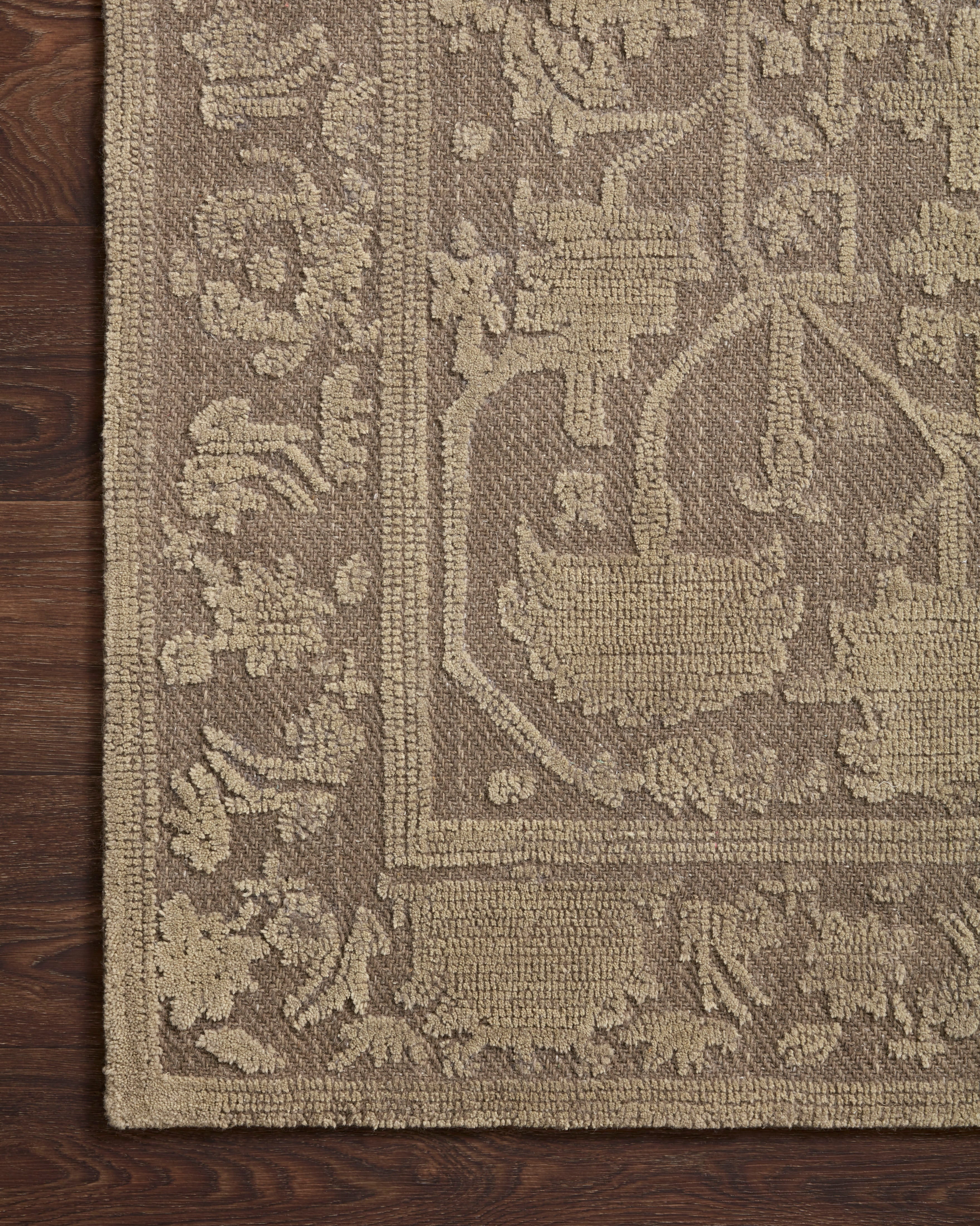 Loloi Gloria Bark / Khaki RUGS - wool Loloi