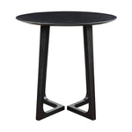 Georgie Counter Table - Black 9 - a - FURNITURE - dining table - round Moe's Furniture