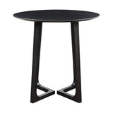 Georgie Counter Table - Black 9 - a - FURNITURE - dining table - round Moe's Furniture