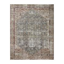 Amber Lewis x Loloi Georgie Teal / Antique Rug 0-patterned rugs Loloi