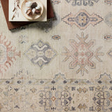 Loloi Hathaway Beige / Multi Rug 1-RUGS - patterned Loloi
