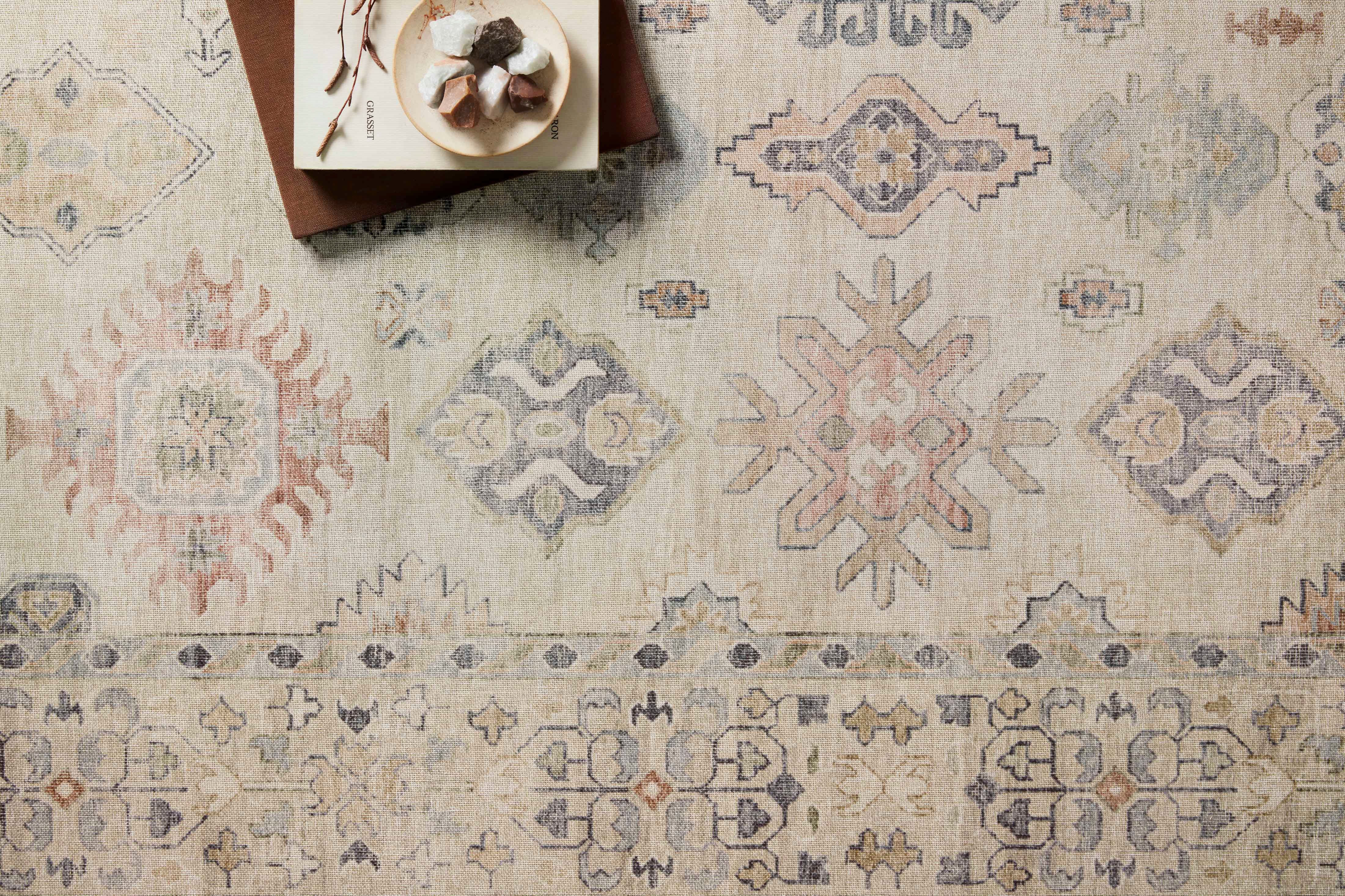 Loloi Hathaway Beige / Multi Rug 1-RUGS - patterned Loloi