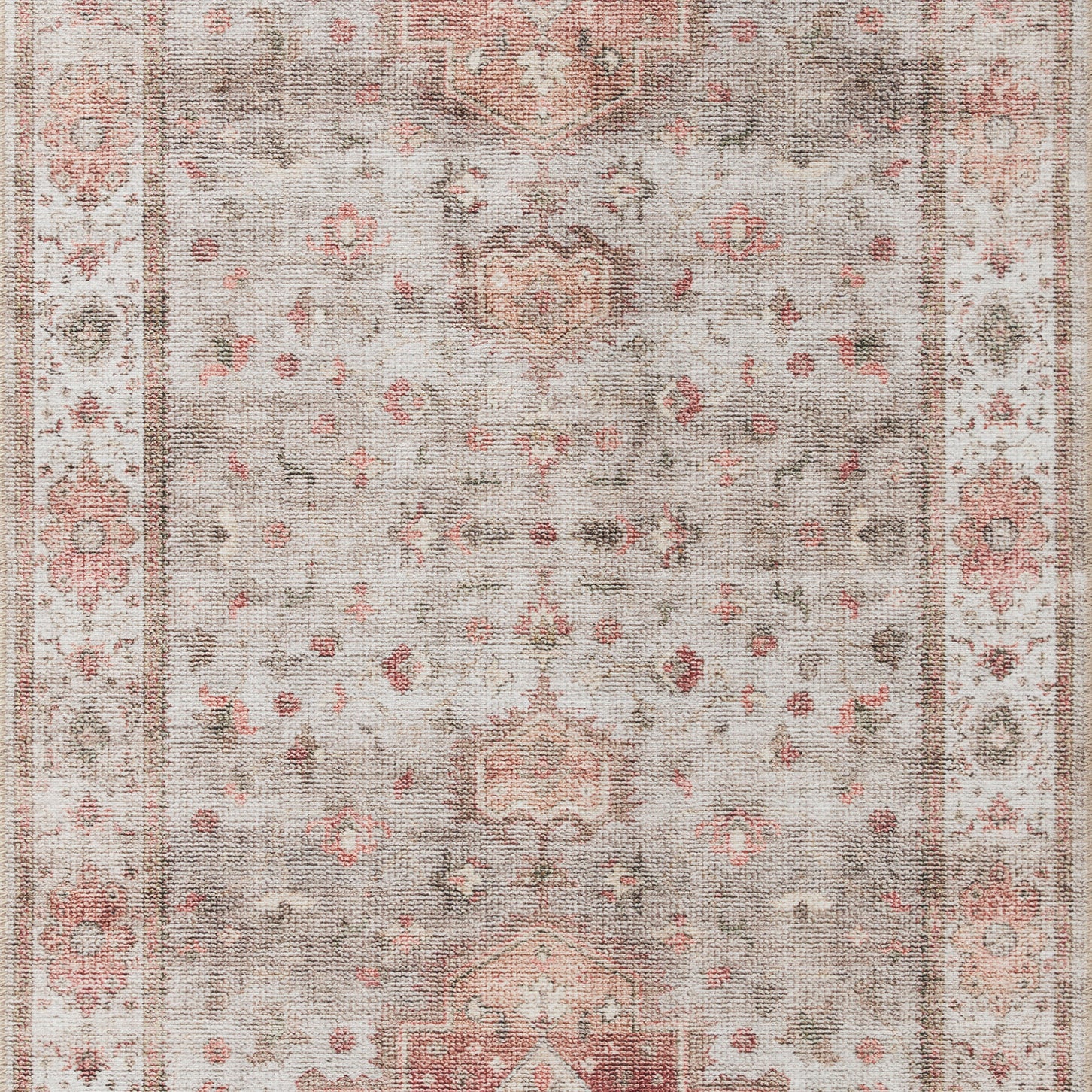 Loloi Heidi Dove / Spice Rug 1-RUGS-patterned Loloi