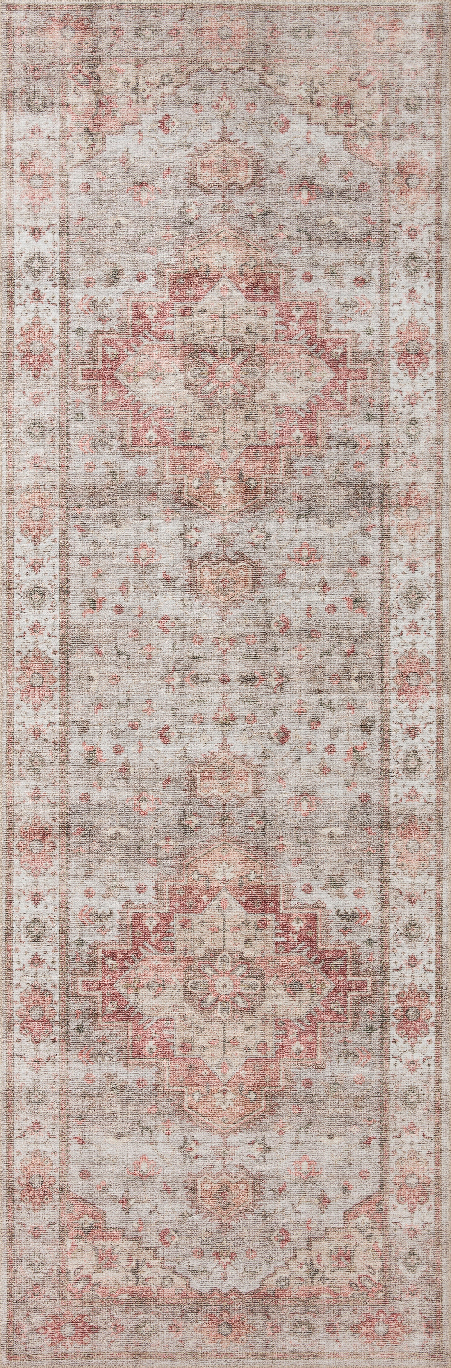 Loloi Heidi Dove / Spice Rug 1-RUGS-patterned Loloi